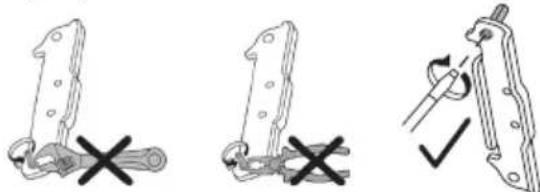 IKEA TYNNERÅS 705.679.52 - Ovenavaamissuunnan vaihto - 1