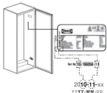 IKEA TYNNERÅS 705.679.52 - Opis vyrobku - 3