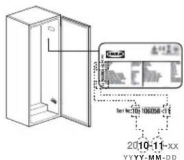 IKEA TYNNERÅS 705.679.52 - Tootekirjeldus - 3