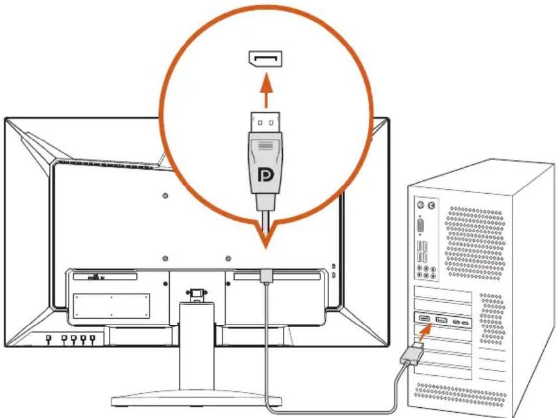 ASROCK PG27QFT1B - Connexion DisplayPort - 1