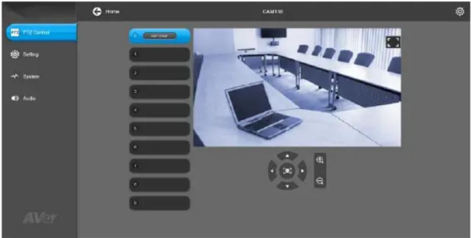 AVer CAM130 - Use PTZApp 2 - 1