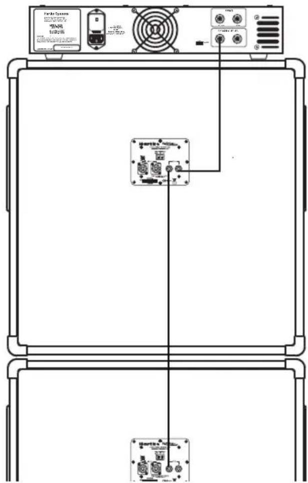 Hartke HyDrive HX115 - Uso de la salida EXTENSION - 1