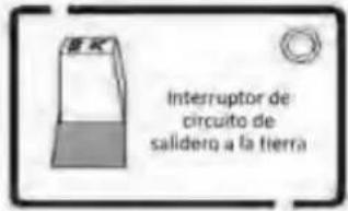 Interruptor de circuito de salidero a la tierra