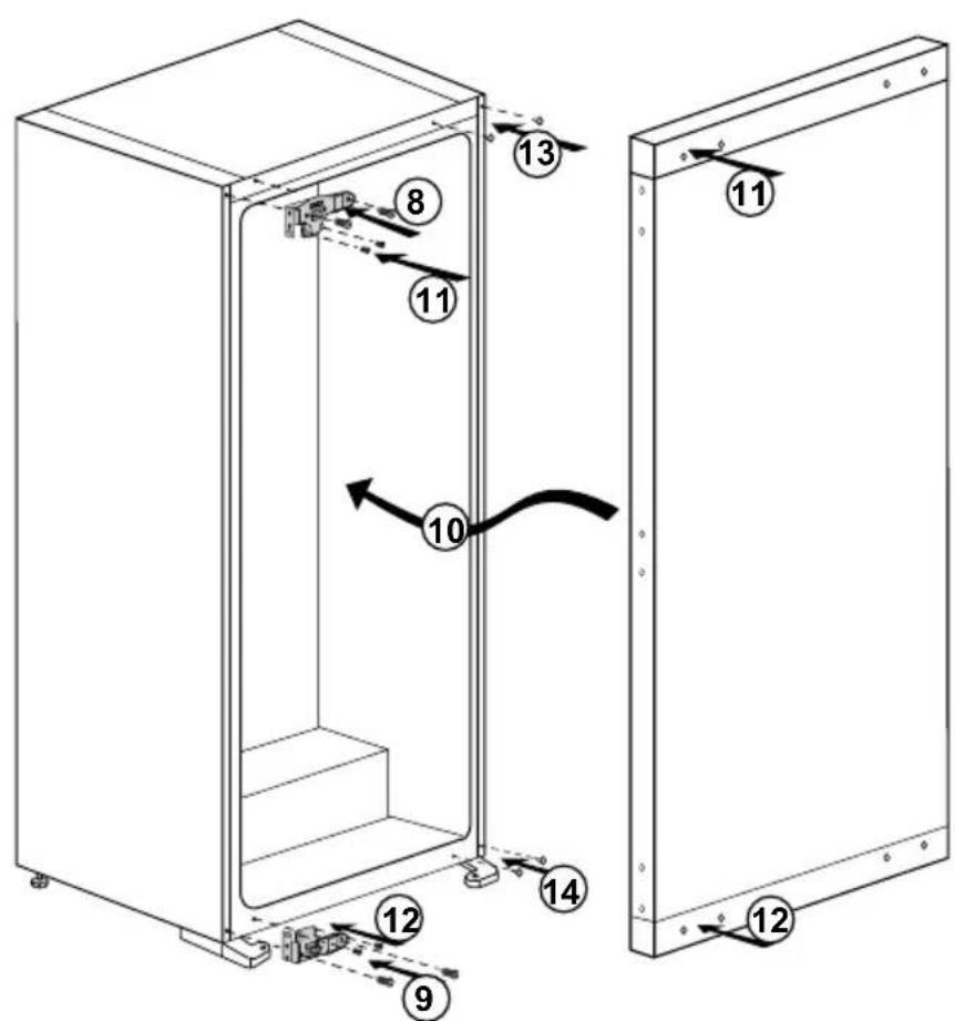 Küppersbusch FK8840.1i - Inversión de las puertas - 2