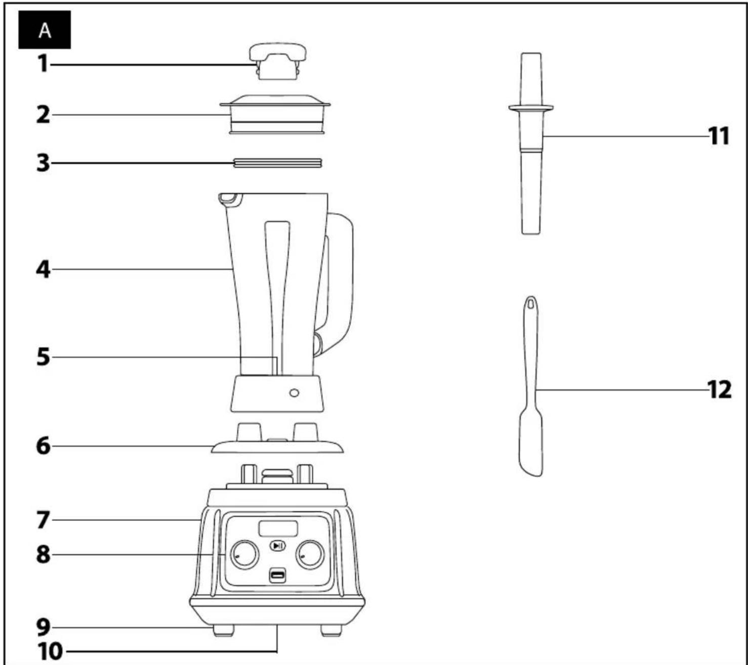 SENCOR SBU 9000NP - Avertissement : - 1
