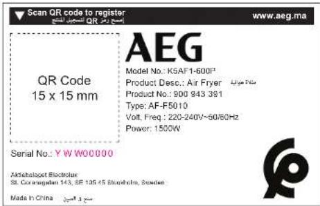 AEG K5AF1600P - CUSTOMER CARE AND SERVICE - 1