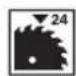 RYOBI One+ RCS18X - SYMBOL IN DE GEBRUKSAANWIZING - 7