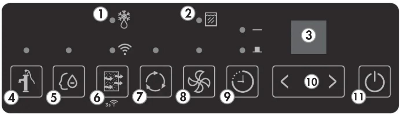 DANBY DDR050CBLPMBDB - CONTROL PANEL - 1