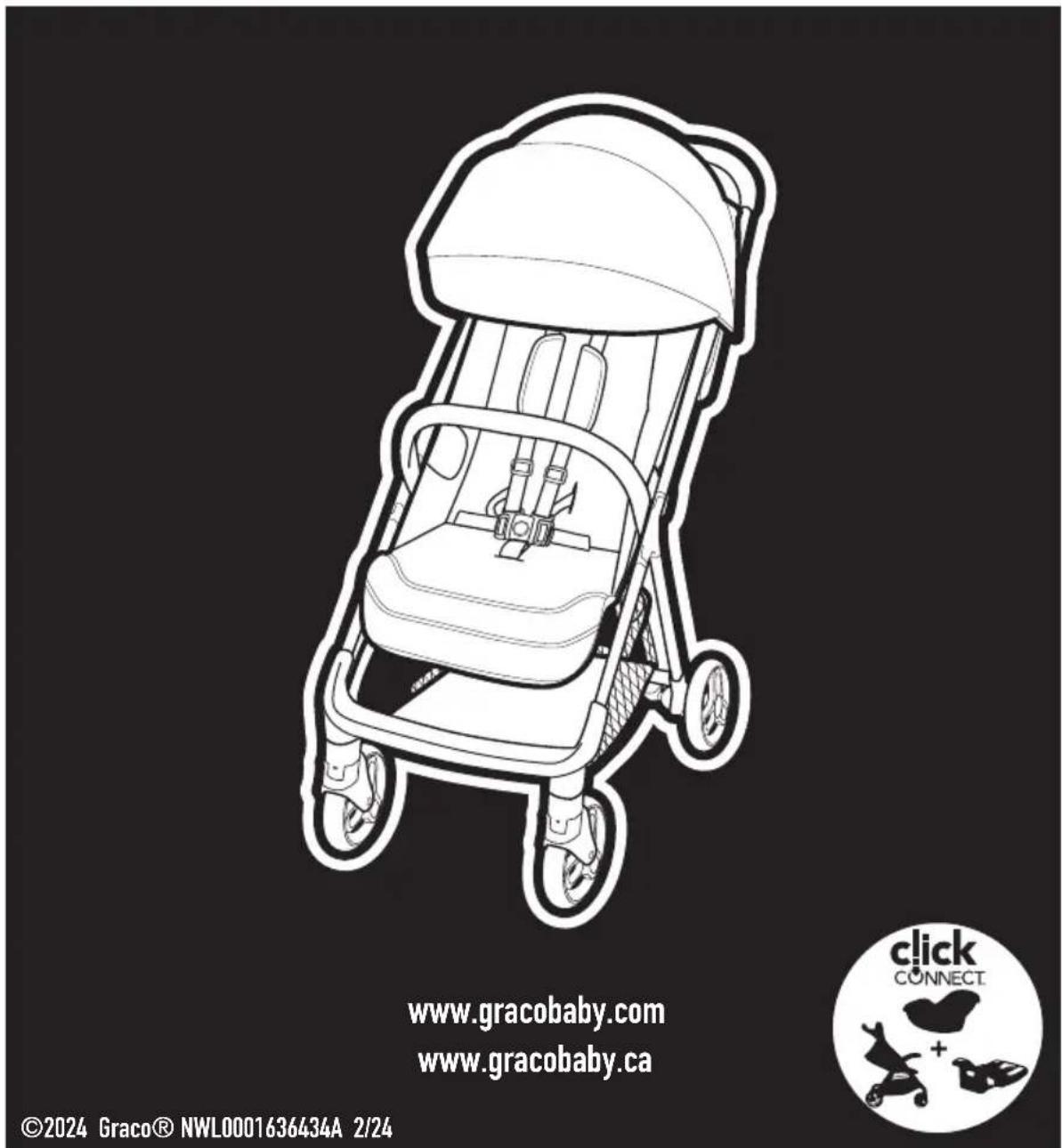 GRACO Ready2Jet - Ready2Jet™ · Pret2Jet Stroller · Poussette · Cochecito - 1