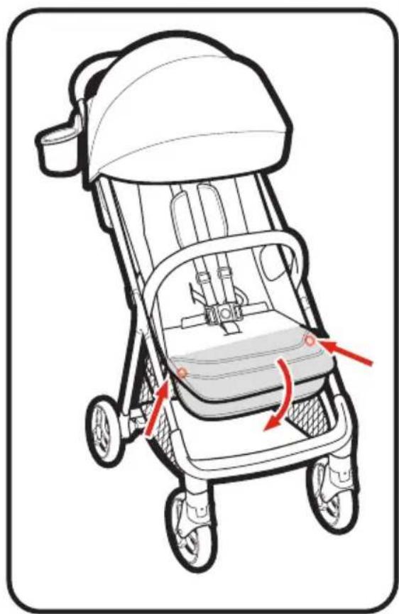 GRACO Ready2Jet - 4-C Footrest · Repose-pieds · Apoyapié - 2