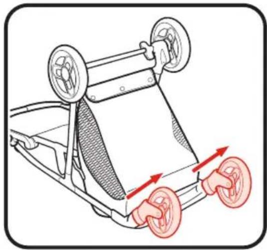 GRACO Ready2Jet - 3-C Front Wheels • Roublettes avant • Las ruedas delanteras - 3