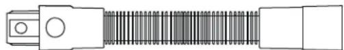 SHARP VCSV20AEU - Σωλήνας Επέκτασης (μόνο για VC-SV28AEU-B) - 1
