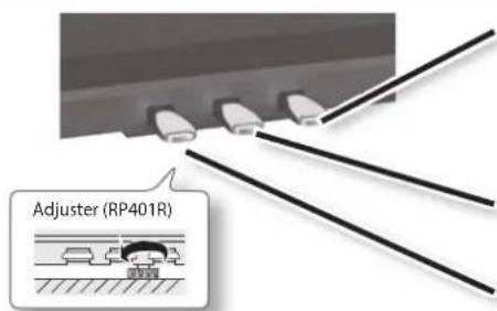 ROLAND RP401R - Headphone Hook - 2