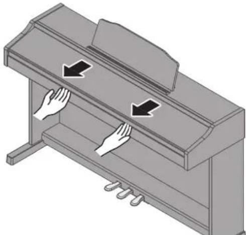 ROLAND RP401R - Chiusura del coperchio - 1