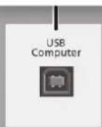 ROLAND RP401R - Puerto USB para el - 1
