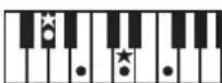 ROLAND RP401R - Chord Fingering List - 111