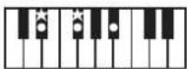 ROLAND RP401R - Chord Fingering List - 22