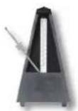 ROLAND RP401R - Verwendendes Metronoms ([Metronome]Taster) - 1