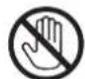 ROLAND RP401R - Take care not to get burned - 1