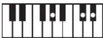 ROLAND RP401R - Chord Fingering List - 129