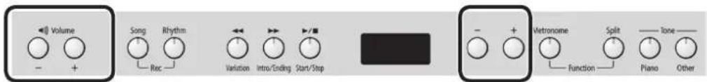 ROLAND RP401R - Impostazione del volume massimo (Volume Limit) - 1