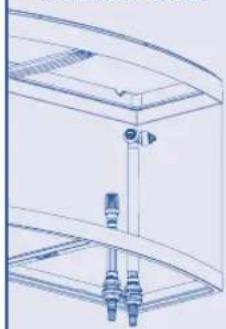 Fluval 307 - Prepare as ligações de entrada - 1