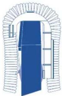 Fluval 307 - Coloque as Doubas unidades do conector do aro sobre a extremidade superior parteira do aquario. - 2