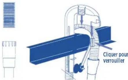 Fluval 307 - Préparer le branchement de la sortie d'eau - 3