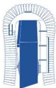 Fluval 307 - Place the two rim connector assemblies over the back top edge of the aquarium. - 2