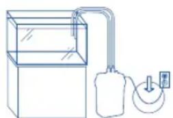 Fluval 307 - PERIGO - Para fazer possíveis Choques eletricos, deve fazer custados especials, uma vez que é usadaágua na utilização do equipoamento de aquário. Em cada uma das segentes situações, não tente efetuar reparações; devolve o equipoamento a serviços tíncios autorizados para manutençao ou elimine-o. - 1