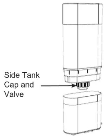 GE Profile Opal XPIOX4SWOW - DO NOT WASH THE SIDE TANK IN THE DISHWASHER. - 1