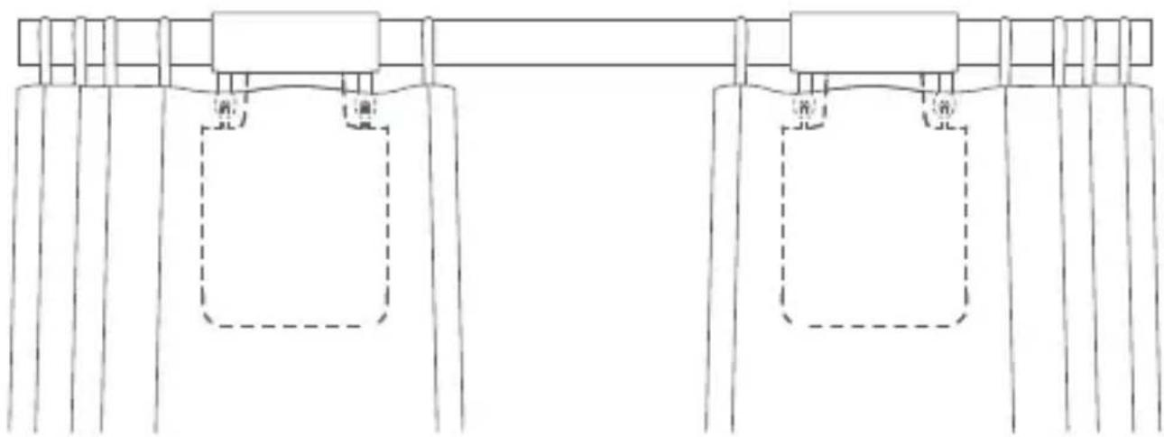 Aqara Curtain Driver E1 - Doppelseitige Vorhänge - 2