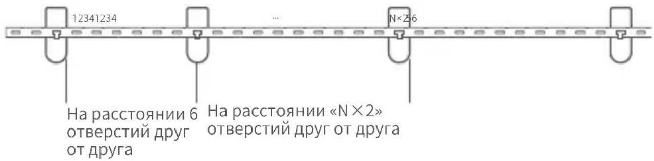 Aqara Curtain Driver E1 - Установите зажимы и резиновую ленту (для штор с люверсами). - 3