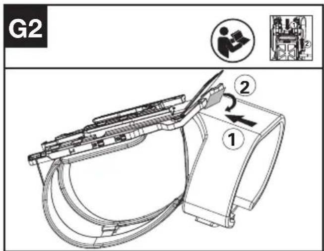 KRESS KAC900 - Verbinden Sie den Tragegurt mit Ihrem Gerät(siehe Abb F1, F2) - 6