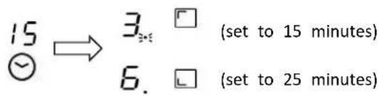 CANDY CIH8I4CF - If the timer is set on more than one zone: - 1