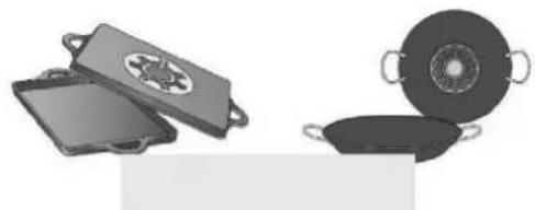 CANDY CIH8I4CF - Bateria de cocina para placas de induccion - 2