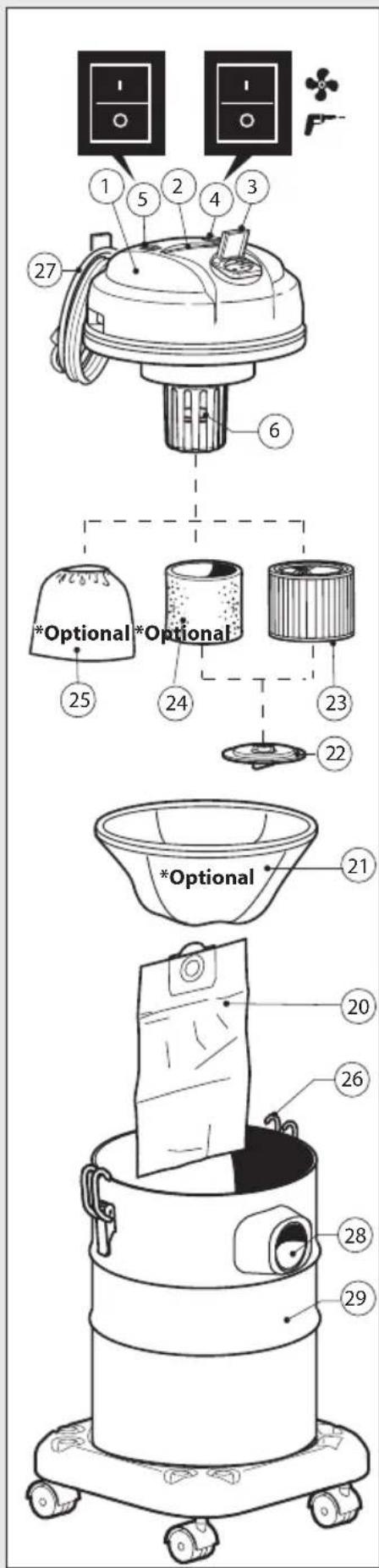 Lavor WTP 30X - *OPTIONAL - 1