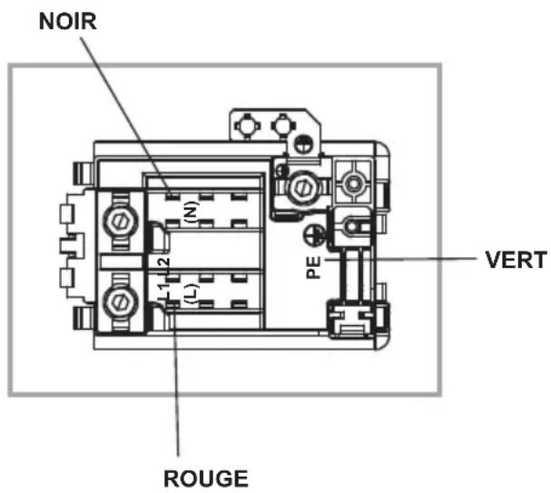 Porter & Charles CI60V - Scheme bornier de connexion - 1