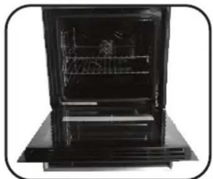 ZEROWATT ZFFS140XE - REMOVAL AND CLEANINGOFTHEGLASSDOOR - 1
