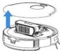 ECOVACS Deebot N20 Plus - Vedligehold af stovbeholder Vedligehold af børste og sidebørste - 1