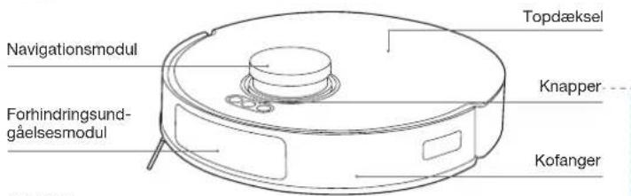 ECOVACS Deebot N20 Plus - PRODUKTDIAGRAM - 1