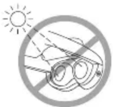 META Quest Pro - Non esporre le lenti alla luce solare diretta - 1