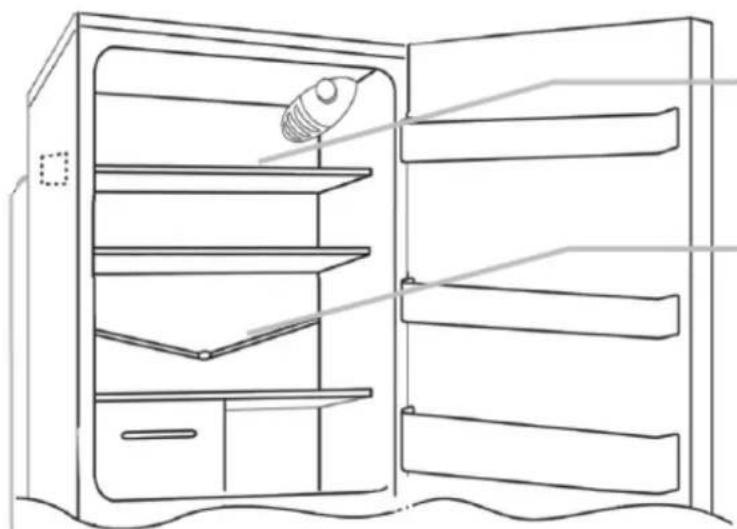 Hoover-Grepa HGL 13501 - SULATUS JA PAKASTAMINEN - 1