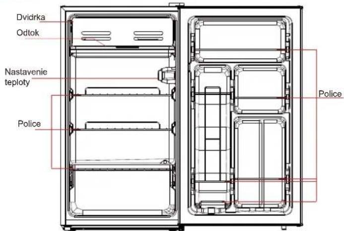 COMFEE RCD93WH2 - Klucovekomponenty - 1