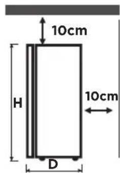 COMFEE RCD93WH2 - EMPLACEMENT - 4