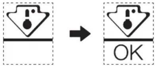 COMFEE RCD93WH2 - EN OPTION : Indicateur OK - température - 1