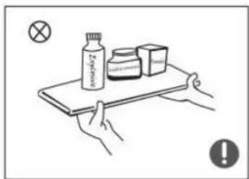 COMFEE RCD93WH2 - Varovania pre umiestnenie - 1