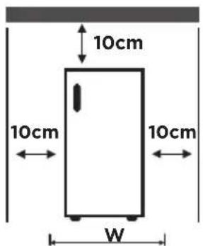 COMFEE RCD93WH2 - EMPLACEMENT - 3