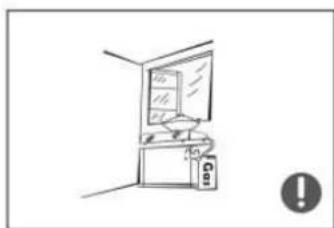 COMFEE RCD93WH2 - Varovani: Nebezpeci požáru/vznětlíve materiály. - 5