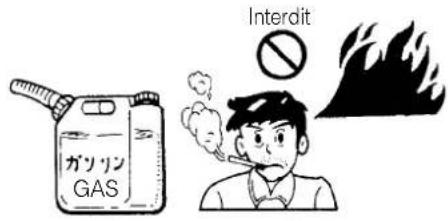 Maruyama MS415 - Précautions durant l'usage (inspection, entretien et transport) - 1